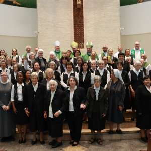 MISSA  DO JUBILEU  DE  70 ANOS DE  PRESENÇA NA AMÉRICA