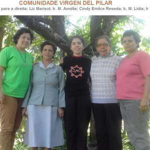 COMUNIDADE VIRGEN DEL PILAR ACOLHE DUAS ASPIRANTES
