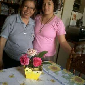 COMUNIDADE VIRGEN DEL PILAR ACOLHE DUAS ASPIRANTES